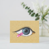 Quack-Postkarte Postkarte (Stehend Vorderseite)