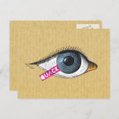 Quack-Postkarte Postkarte (Vorne/Hinten)