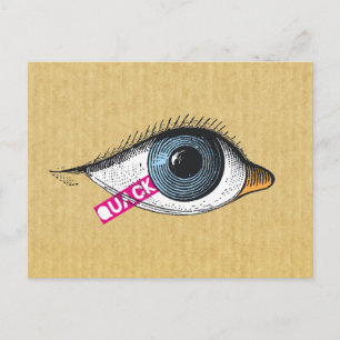 Quack-Postkarte Postkarte