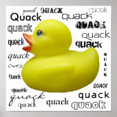 Quack Quack Duckie Poster (Vorne)