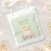 Quack! Quack! Sagt die Ente mit Gingham-Kontrollkä Geschenktütchen (Ausgeschnitten)
