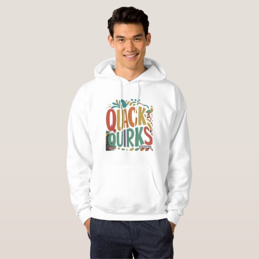 Quack Quirks Hoodie (Vorne ganz)