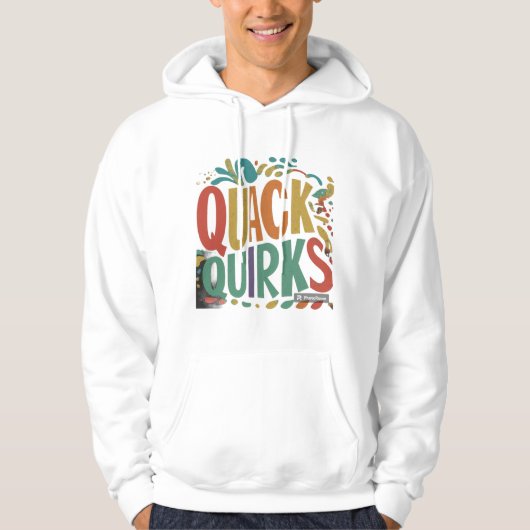 Quack Quirks Hoodie (Vorderseite)
