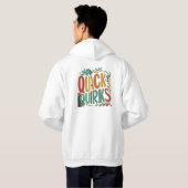 Quack Quirks Hoodie (Schwarz voll)