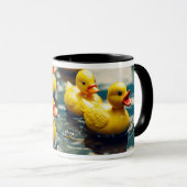 "Quack & Relax" Tasse (VorderseiteRechts)