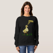 Quack sagt die Ente Sweatshirt (Vorne ganz)