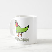 quackademisch kaffeetasse (Vorderseite Links)