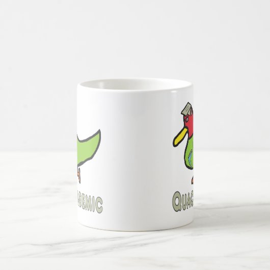 quackademisch kaffeetasse (Mittel)