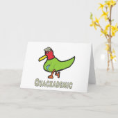 quackademisch karte (Gelbe Blume)