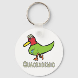 quackademisch schlüsselanhänger