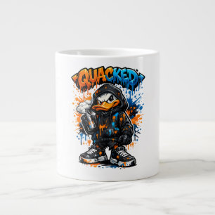 Quacked Graffiti Streetwear Tasse