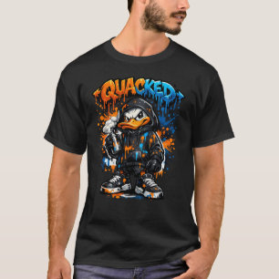 Quacked Graffiti Streetwear Tasse T-Shirt