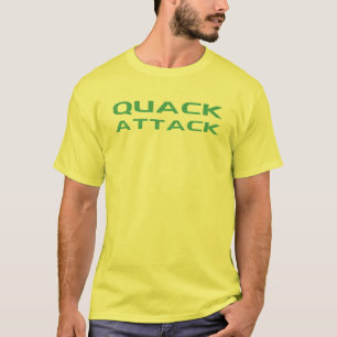 Quackenangriff Vintag erschüttert (grün) T-Shirt