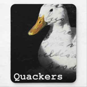 Quackers Duck Collage Mousepad