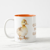 Quackers for my quackers zweifarbige tasse (Links)