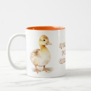 Quackers für meine Quackers Zweifarbige Tasse
