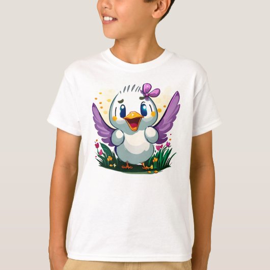 Quackin' Niedlich T-Shirt (Vorderseite)