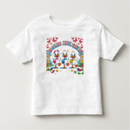 "Quacking Kindergarten – Cute Duck Back-to-School Kleinkind T-shirt