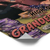 Quackity Casino Dream SMP Las Nevadas Comic Poster (Ecke)