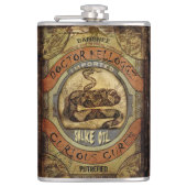 Quacksalberprodukt Flachmann (Vorderseite)