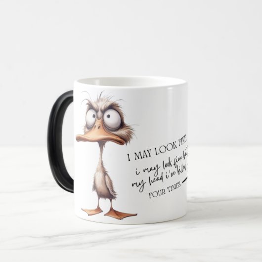 Quacktastic Duck Coffee Tasse - Sip in Style (Vorderseite Links)