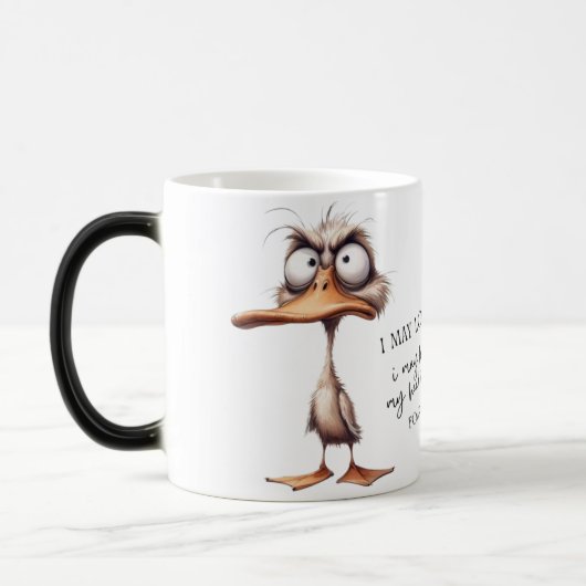 Quacktastic Duck Coffee Tasse - Sip in Style (Links)