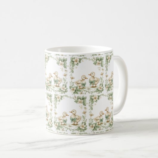 Quacktastische Freude: Osterherden-Cups 🐣 ☕ Kaffeetasse (VorderseiteRechts)