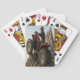 Quad-Abenteuer-Spielkarten Spielkarten