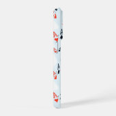 Quad Aces Poker Cards Pattern, iPhone Hülle (Rechte Seite)