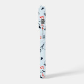 Quad Aces Poker Cards Pattern, iPhone Hülle (Linke Seite)