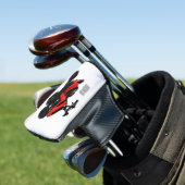 Quad atv Cartoon Illustration Golf Headcover (In Situ)