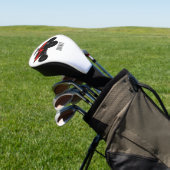 Quad atv Cartoon Illustration Golf Headcover (In SItu)