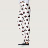 Quad atv Cartoon Illustration Leggings (Links)