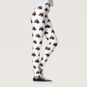 Quad atv Cartoon Illustration Leggings (Rechts)
