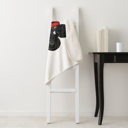 Quad atv Cartoon Illustration Sherpadecke (Beispiel)