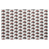 Quad atv Cartoon Illustration Stoff (Fat Quarter (45,7 x 55,9 cm))