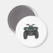 Quad - atv magnet (Vorderseite/Rückseite)
