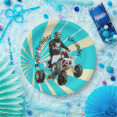 Quad/ATV Pappteller (Party)