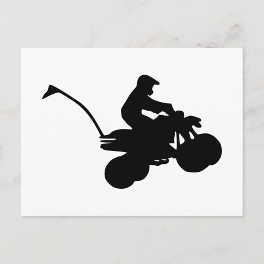Quad - ATV Postkarte (Vorderseite)