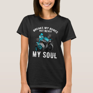 Quad ATV Vier Rad bricht meine Knochen, aber nie m T-Shirt