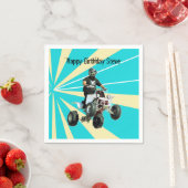 Quad Bike / ATV Serviette (Beispiel)