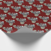 Quad Biking Geschenkpapier (Ecke)