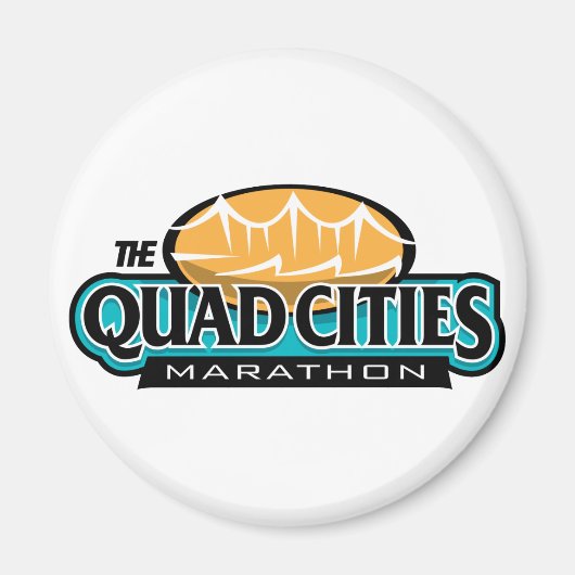 Quad Cities Marathon Magnet (Vorne)