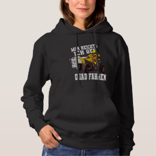 Quad Driver Offroad Biker ATV Quad Treiber Hoodie