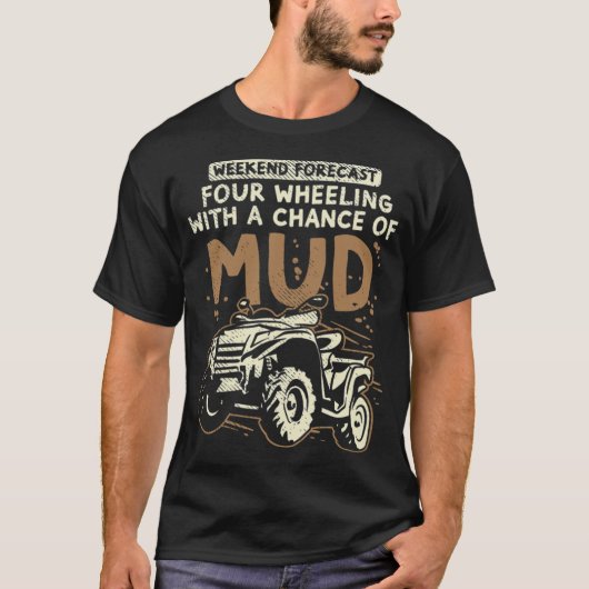 Quad Driver Offroad Vierrad-Enduro-Geschenkidee  T-Shirt (Vorderseite)