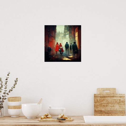 Quad Future Poster (Küche)