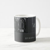 Quad II-vierzig Kaffeetasse (VorderseiteRechts)