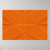 Quad Pataphysics Overlapping Spirals in CMYK Poster (Vorne)