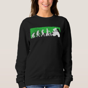Quad Retro Quad Riding Vier-Rad ATV für Jungen Sweatshirt