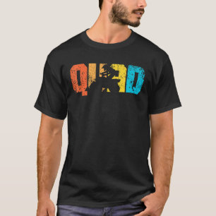 Quad Retro Quad Riding Vier-Rad ATV für Jungen T-Shirt